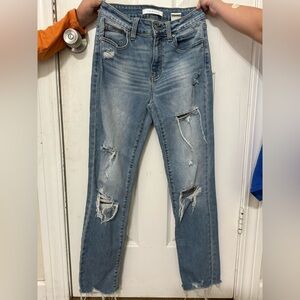 Eunina Nikki High Rise Skinny Cigarette Jeans